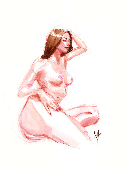 Gaze as Sharp as her Ribs