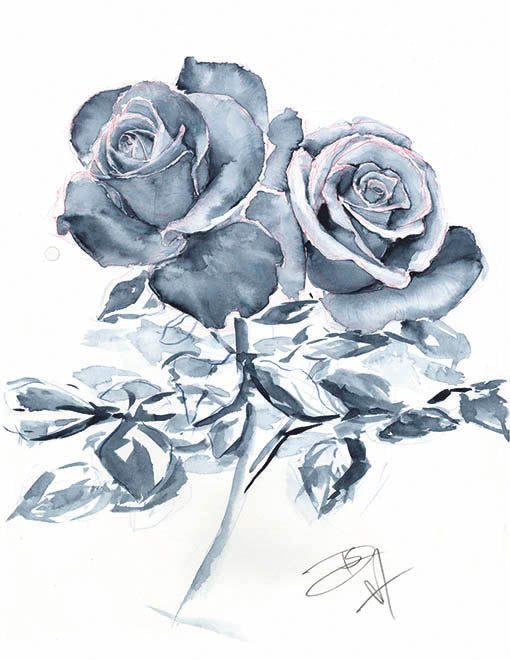 Roses are Blue - Slow Burn Studio